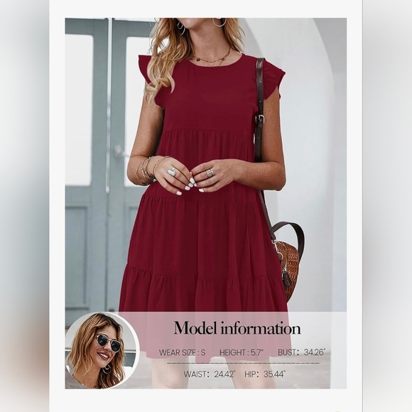 KIRUNDO Women's Summer Dress #1021 - Picture 5 of 10